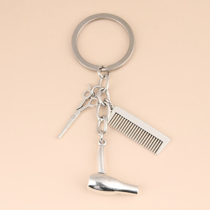 Hairstylist Vibes - Keychain