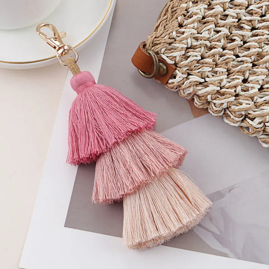 Bohemian Tassel Keycharm