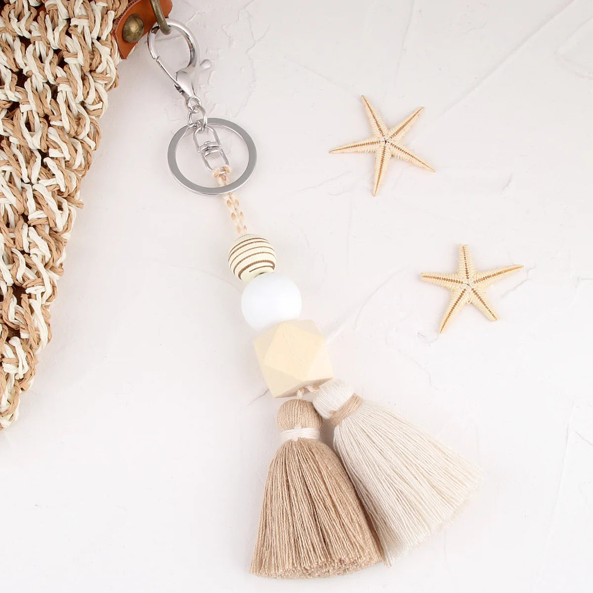 Multicolor Tassel Keychain Keychain