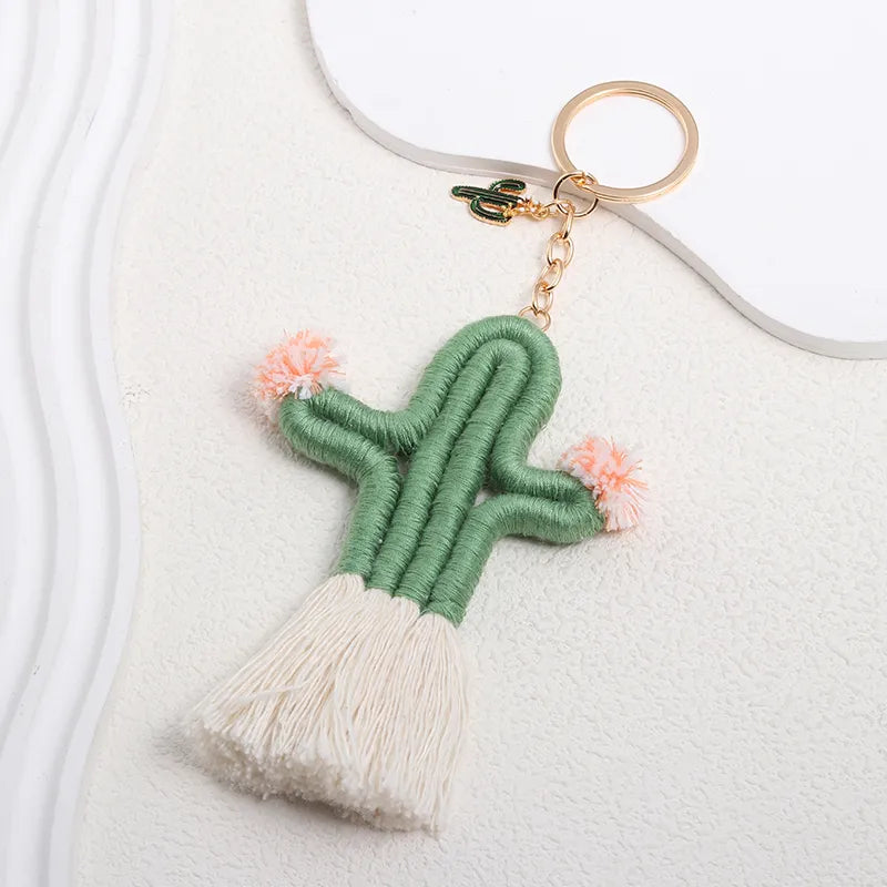 Cute Lil Cactus Keychain