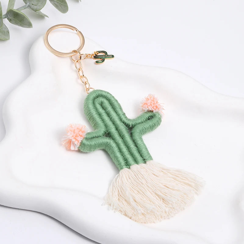 Cute Lil Cactus Keychain