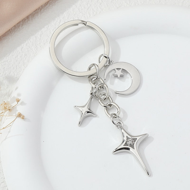 Silver Sky - Keychain