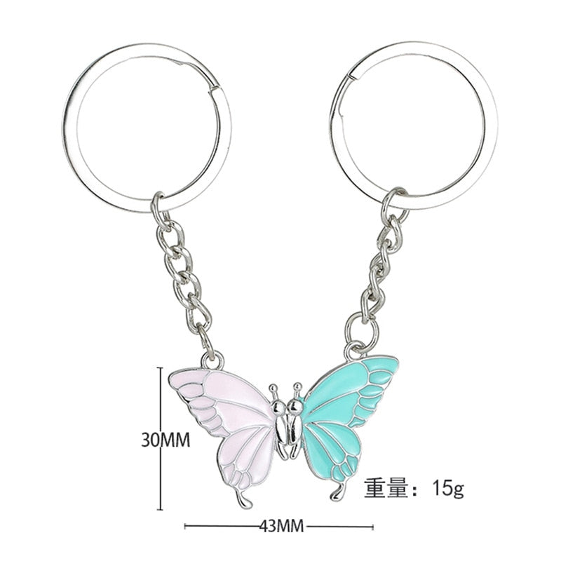 Bestie Butterfly - Keychain