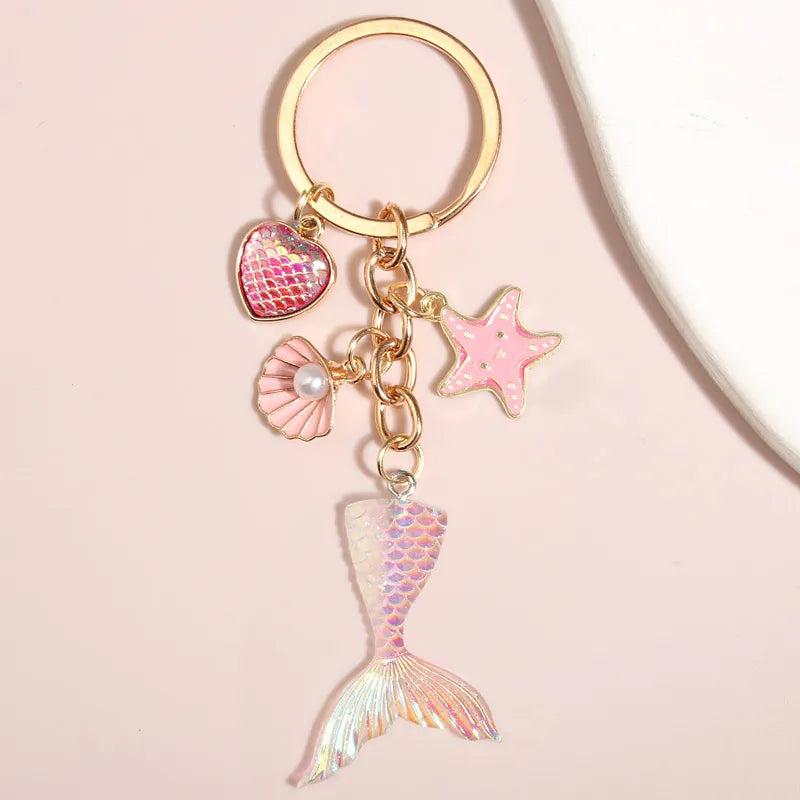 Mermaid Babe Keychain