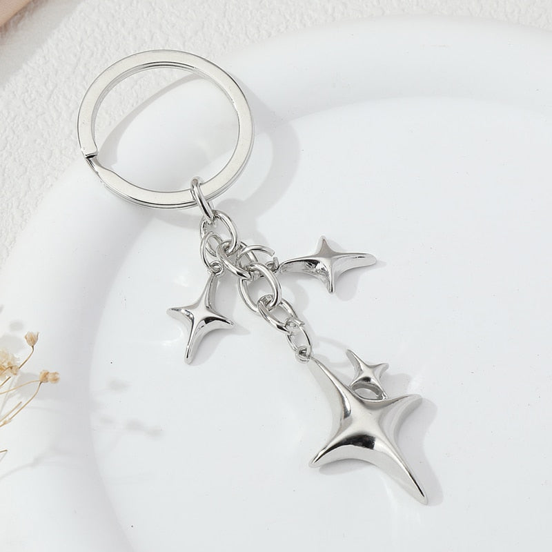 Silver Sky - Keychain