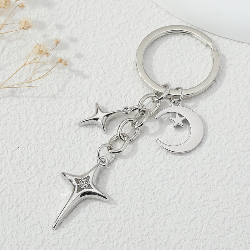 Silver Sky - Keychain