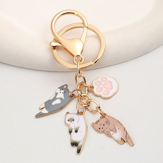 Kawaii Cat - Keychain